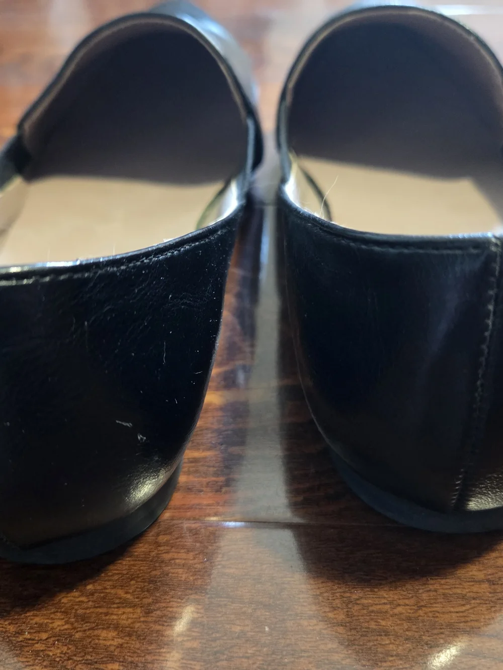 Matt & Nat Black Slip-On Vegan Leather Loafers - Picture 3 of 4